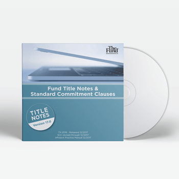 Fund Title Notes (on CD)